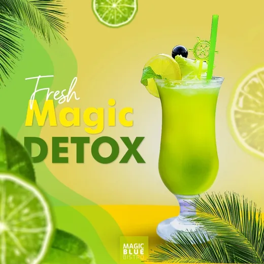 Magic Blue Bistro Sosyal Medya Tasarımı