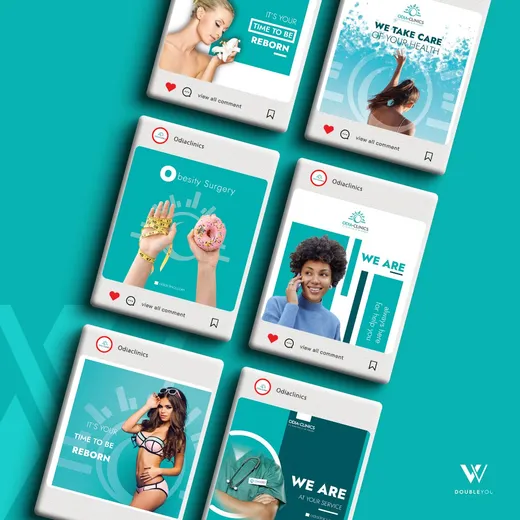 Odia Clinics Sosyal Medya Tasarımı